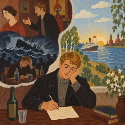 A Letter to the Woman - poem by - Sergei Yesenin
