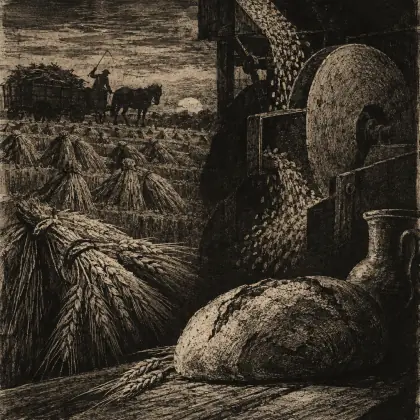 A Song About Bread - poem by - Sergei Yesenin