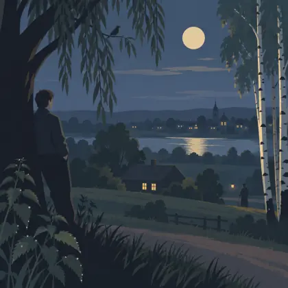 Already Evening - poem by - Sergei Yesenin