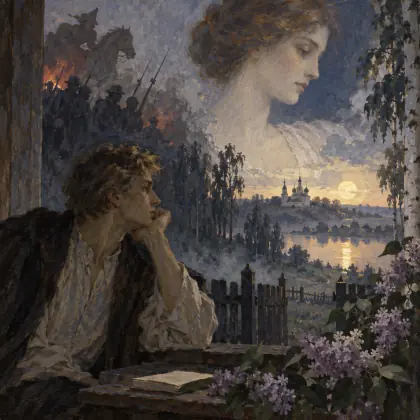 Anna Snegina - poem by - Sergei Yesenin