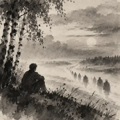 By Degrees We Find We’re All Departing - poem by - Sergei Yesenin