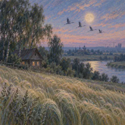 Drowsy Feather-grass - poem by - Sergei Yesenin