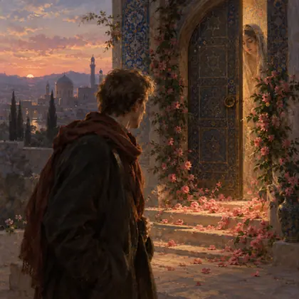 Horossan Has One Such Door, They Tell Me - poem by - Sergei Yesenin