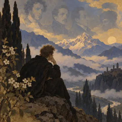 In the Caucasus - poem by - Sergei Yesenin