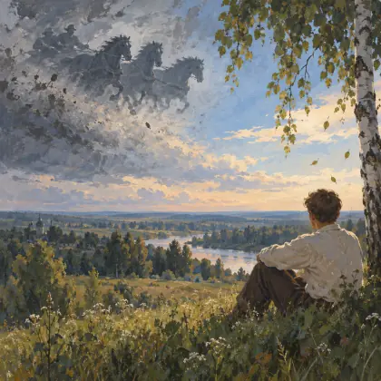 Indescribable Blueness and Gentleness - poem by - Sergei Yesenin