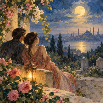 Moonlight with the Chilliness of Gold - poem by - Sergei Yesenin