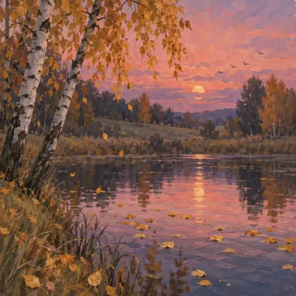 Now the Golden Leaves Have Started Spinning - poem by - Sergei Yesenin