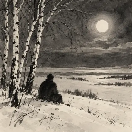 Plains Are in a Shroud - poem by - Sergei Yesenin