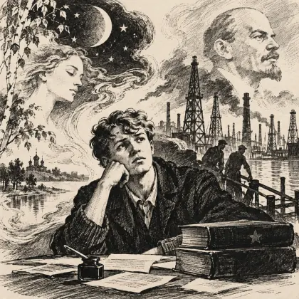 Stanzas - poem by - Sergei Yesenin