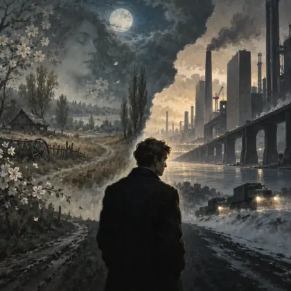 The Disquiet of Vaporous Moonshine - poem by - Sergei Yesenin