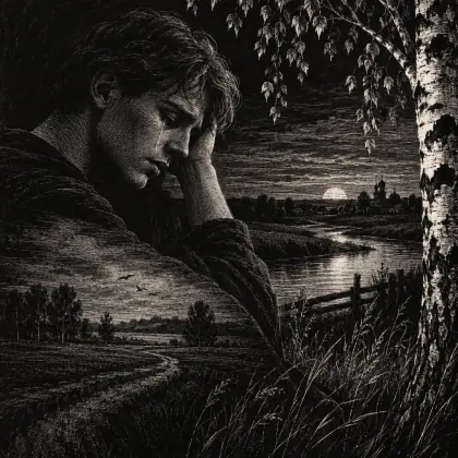 The Tears - poem by - Sergei Yesenin
