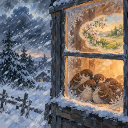 The Winter Sings - poem by - Sergei Yesenin