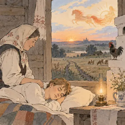 Wake Me Tomorrow Morning Early - poem by - Sergei Yesenin