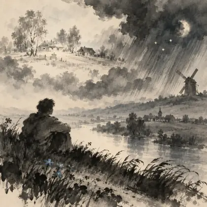 Where, My Childhood's Home, Art Thou - poem by - Sergei Yesenin