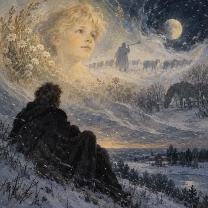 Wind, Wind, O Snowy Wind - poem by - Sergei Yesenin