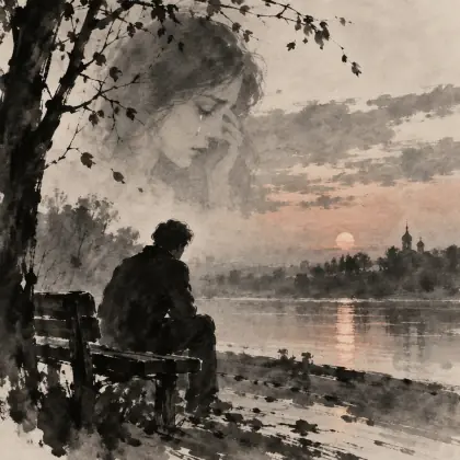 You Were Crying - poem by - Sergei Yesenin