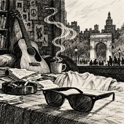 Bury Me in My Shades - poem by - Shel Silverstein