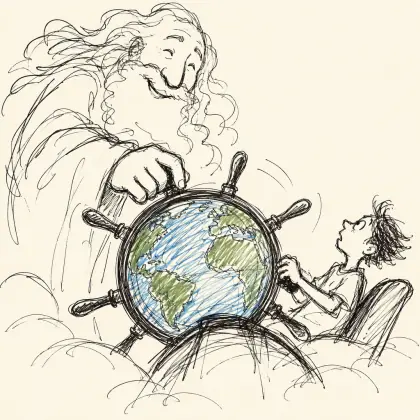 God's Wheel - poem by - Shel Silverstein