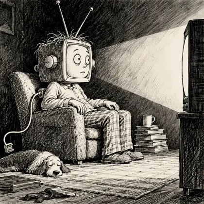 Jimmy Jet and His Tv Set - poem by - Shel Silverstein