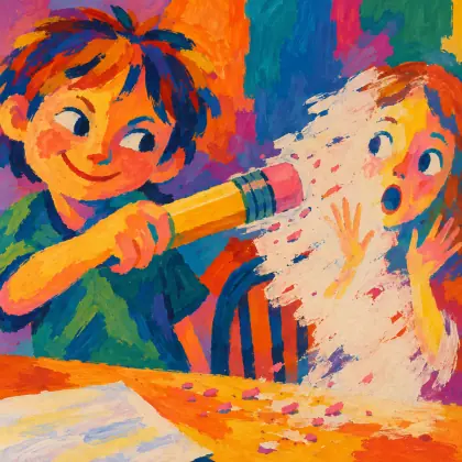 Magical Eraser - poem by - Shel Silverstein