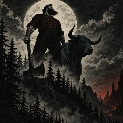 Paul Bunyan - poem by - Shel Silverstein
