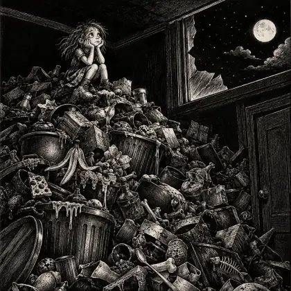 Sarah Cynthia Slyvia Stout Would Not Take the Garbage Out - poem by - Shel Silverstein