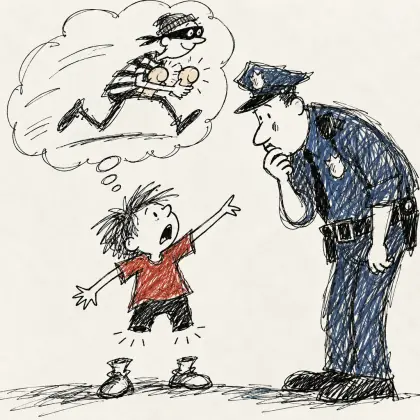 Stop Thief! - poem by - Shel Silverstein