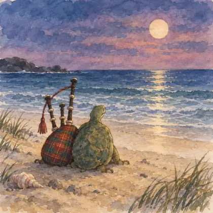 The Bagpipe Who Didn’t Say No - poem by - Shel Silverstein