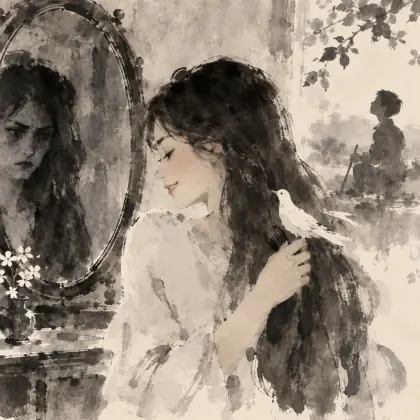 Mirror, Mirror - poem by - Spike Milligan