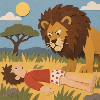 The Lion - poem by - Spike Milligan