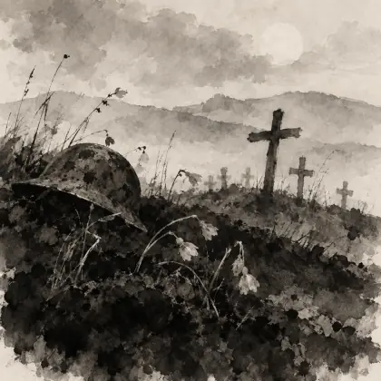 The Soldiers at Lauro - poem by - Spike Milligan
