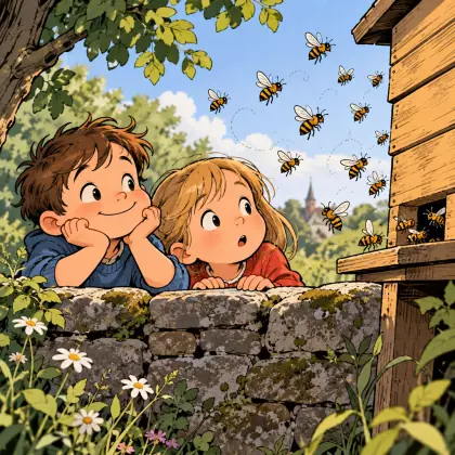 Two Children - poem by - Spike Milligan