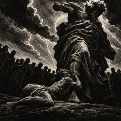 A God in Wrath - poem by - Stephen Crane