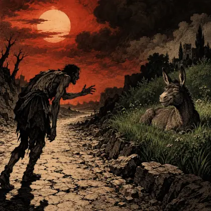 A Man Toiled on a Burning Road - poem by - Stephen Crane
