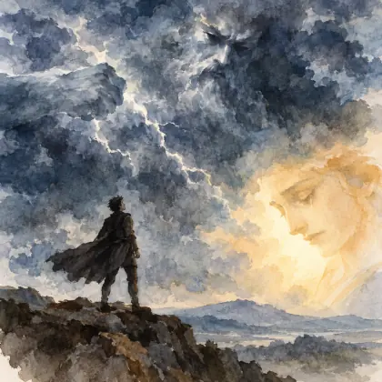 Blustering God - poem by - Stephen Crane