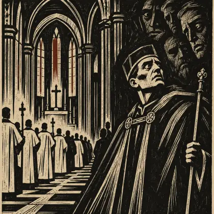There Was a Great Cathedral - poem by - Stephen Crane