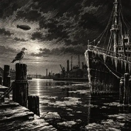 A Winter Ship - poem by - Sylvia Plath