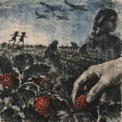 Bitter Strawberries - poem by - Sylvia Plath