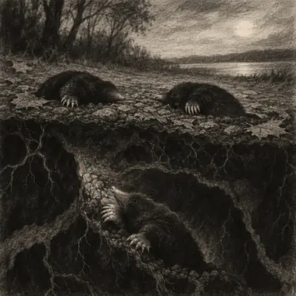 Blue Moles - poem by - Sylvia Plath