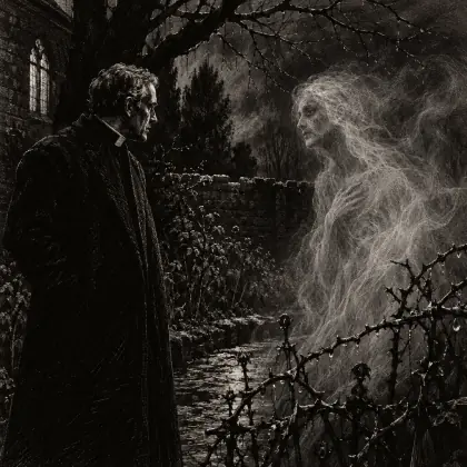 Dialogue Between Ghost and Priest - poem by - Sylvia Plath