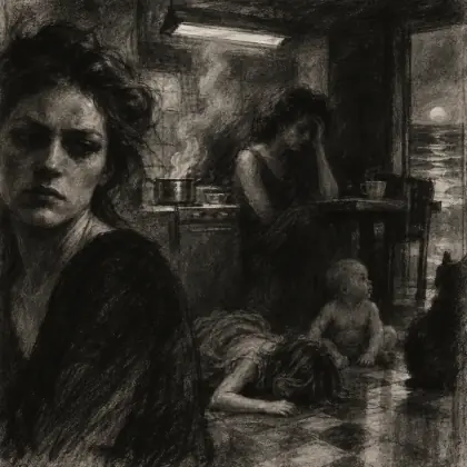 Lesbos - poem by - Sylvia Plath