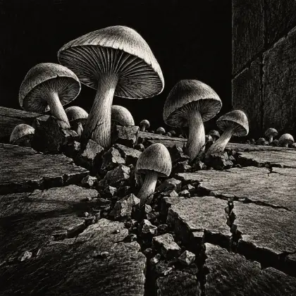 Mushrooms - poem by - Sylvia Plath