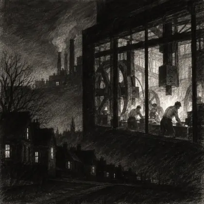 Night Shift - poem by - Sylvia Plath