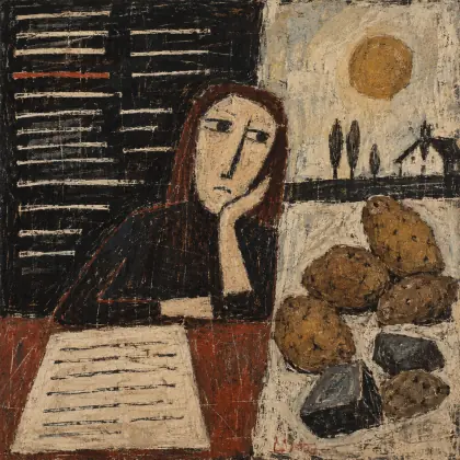 Poems, Potatoes - poem by - Sylvia Plath