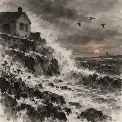 Point Shirley - poem by - Sylvia Plath