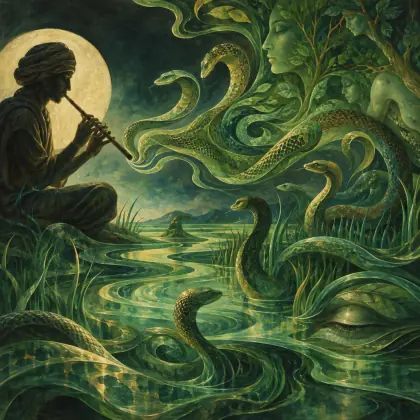 Snakecharmer - poem by - Sylvia Plath