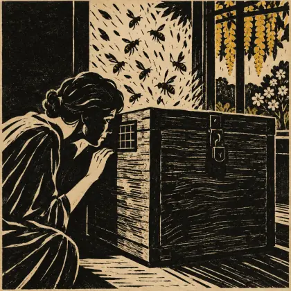 The Arrival of the Bee Box - poem by - Sylvia Plath