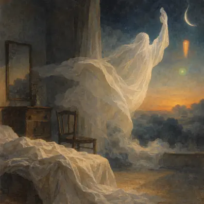 The Ghost's Leavetaking - poem by - Sylvia Plath