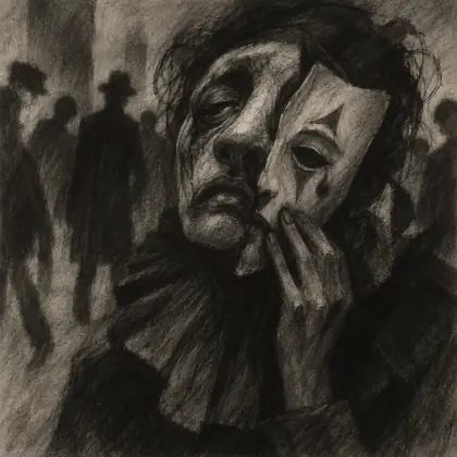 The Ravaged Face - poem by - Sylvia Plath