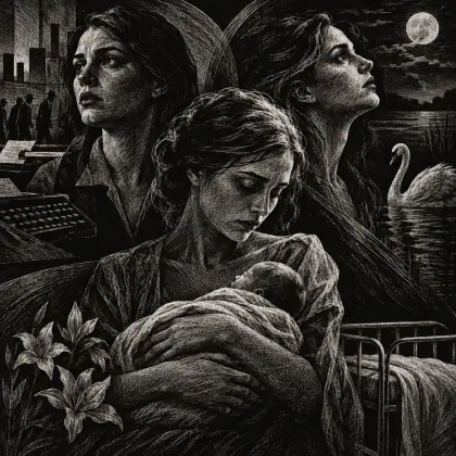 Three Women - poem by - Sylvia Plath